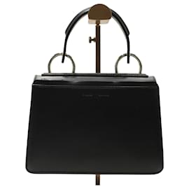 Proenza Schouler-Proenza Schouler  Hava Top Handle Bag in Black Leather-Black