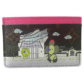 Louis Vuitton-Vivienne card holder-Beige