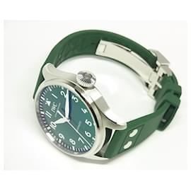 IWC-IWC large Pilot's watch 43 green Dial IW329306 unused Mens-Silvery