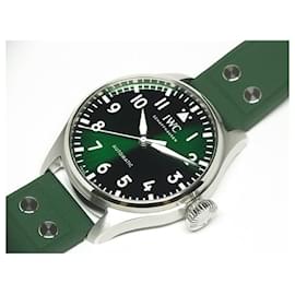 IWC-IWC large Pilot's watch 43 green Dial IW329306 unused Mens-Silvery