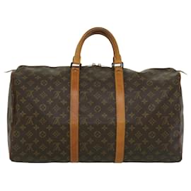 Louis Vuitton-Louis Vuitton-Monogramm Keepall 50 Boston Bag M.41426 LV Auth Pt5030-Andere