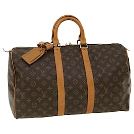 Louis Vuitton-Louis Vuitton-Monogramm Keepall 45 Boston Bag M.41428 LV Auth hs1548-Andere