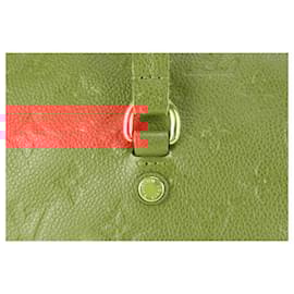 Louis Vuitton-Red Leather Monogram Empreinte Lumineuse PM 2WAY bag-Other