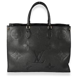 Louis Vuitton-Louis Vuitton Black Empreinte Onthego Gm-Noir