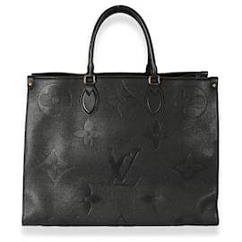 Louis Vuitton-Louis Vuitton Black Empreinte Onthego Gm-Noir