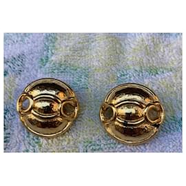 Lanvin-Beautiful Lanvin Paris earrings-Gold hardware