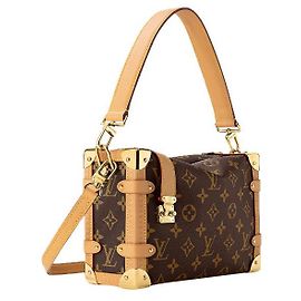 Louis Vuitton Side Trunk PM Monograma Marrón Castaño