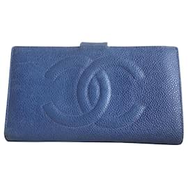 Chanel-Wallets-Blue