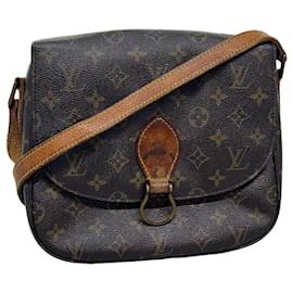 Louis Vuitton-LOUIS VUITTON Monogram Saint Cloud GM Shoulder Bag M51242 LV Auth ki2327-Monogram