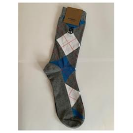 Burberry-Chaussettes Burberry-Gris