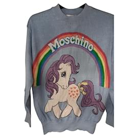 Moschino-Moschino Couture! x La maglieria My Little Poney-Nero,Bianco,Rosso,Blu,Verde,Arancione,Porpora,Giallo,Blu chiaro,Viola scuro