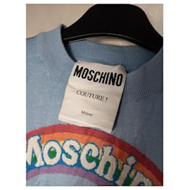 Moschino-Couture Moschino ! x Pulls My Little Poney-Noir,Blanc,Rouge,Bleu,Vert,Orange,Violet,Jaune,Bleu clair,Violet foncé