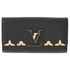 Louis Vuitton-Louis Vuitton Portefeuille capucines-Black