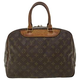 Louis Vuitton-LOUIS VUITTON Monogram Deauville Hand Bag M47270 LV Auth 32214-Monogram
