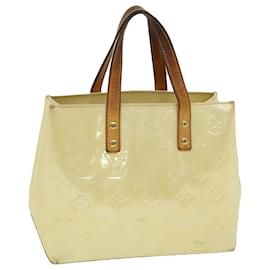 Louis Vuitton-LOUIS VUITTON Monogram Vernis Reade PM Hand Bag Perle M91336 LV Auth bs2436-Other