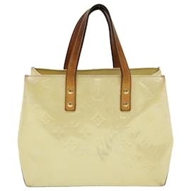 Louis Vuitton-LOUIS VUITTON Monogram Vernis Reade PM Hand Bag Perle M91336 LV Auth bs2436-Other