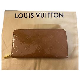 Cartera Louis Vuitton Companion en charol beige Beige