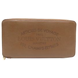 LOUIS VUITTON ZIPPY IENA ED LIMITED M WALLET58209 CAMEL LEATHER WALLET Caramel