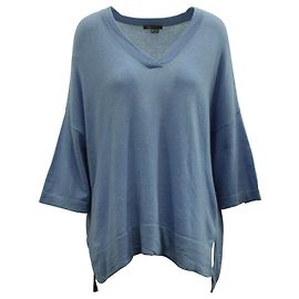 Vince Oversized Sweater in Light Blue Cashmere Blue Light blue