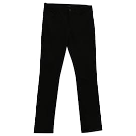 Joseph-Joseph Straight Leg Tailored Pants in Black Viscose-Black