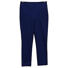 Joseph-Joseph Tailored Pants in Blue Viscose-Blue