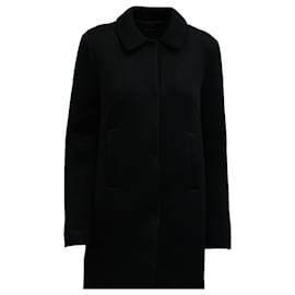 Simone Rocha-Simone Rocha Straight Coat in Black Polyester-Black