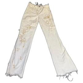 ROCCOBAROCCO Pantalones Blanco