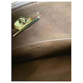 Chanel-Grande borsa-Marrone chiaro