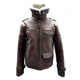 Autre Marque-Pirate cowhide leather jacket Dream M-Brown