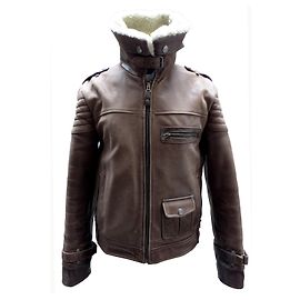 Autre Marque Pirate blouson cuir vachette Dream M Marron