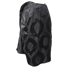 Isabel Marant-Isabel Marant Sophy Twisted Front Skirt in Black Viscose-Black