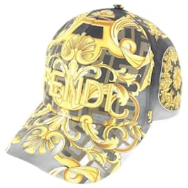 Fendi-x Versace 57cm Fendace Baseball Cap Hat-Other