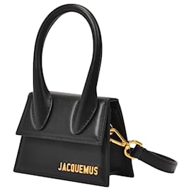 Jacquemus-Le Chiquito Umhängetasche – Jacquemus – Schwarz – Leder-Schwarz