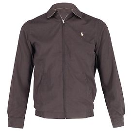 Ralph Lauren Harrington-Jacke aus schwarzem Polyester Schwarz