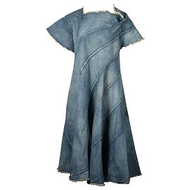 Comme Des Garcons Vestido vaquero de Junya Watanabe x Comme Des Garçons Azul