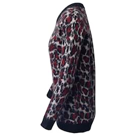 Sandro-Jersey con estampado de leopardo en acrílico multicolor Sandro Paris-Otro,Impresión de pitón