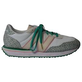 Casablanca-Nuovo equilibrio 237 Sneakers Casablanca in seta bianca Munsell-Multicolore