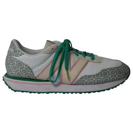 New Balance-Neues Gleichgewicht 237 Casablanca Sneakers aus weißer Munsell-Seide-Andere,Python drucken