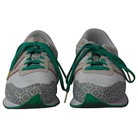 New Balance-Neues Gleichgewicht 237 Casablanca Sneakers aus weißer Munsell-Seide-Mehrfarben