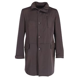 Y-3 Yohji Yamamoto x Adidas Trench Coat in Black Polyester Black