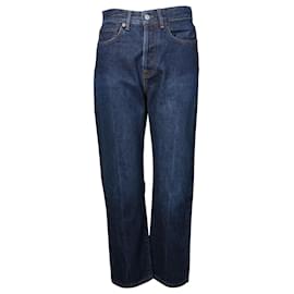 Vaqueros Acne Studios de corte recto en algodón azul Azul