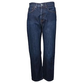 Jeans Acne Studios corte reto em algodão azul Azul