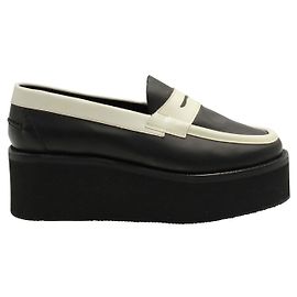 JW Anderson Mocasines con plataforma Negro