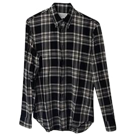 Maison Martin Margiela-Maison Margiela Checked Shirt in Multicolor Cotton-Multiple colors