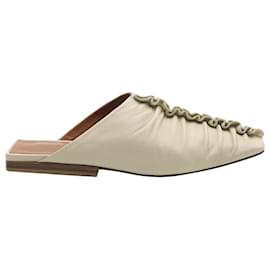 Rejina Pyo-Rejina Pyo George Mule in Ivory Leather-White,Cream