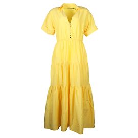 Nicholas Kirkwood Robe d'été mi-longue jaune vif Jaune