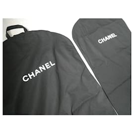 Chanel-lot de 2 housses a vetements chanel neuves jamais utllisé 1m85-Noir