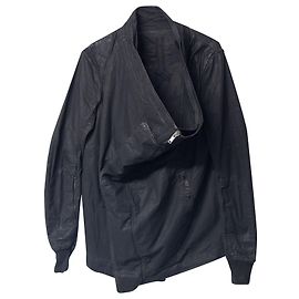 Jaqueta Exploder Rick Owens em algodão preto Preto