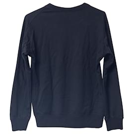 Y3-Y-3 Rundhals-Sweatshirt aus schwarzer Baumwolle-Schwarz