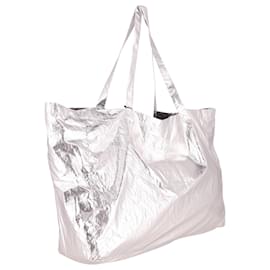 Simon Miller-Simon Miller Mega Tote Bag in Silver Polyester-Silvery